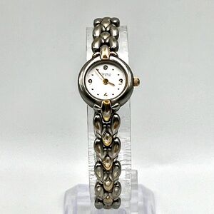 Caravelle by Bulova Vintage Petite Gold and Silver tones Ladies Watch Working